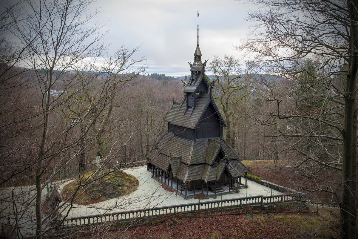 eglise-fantoft-foret-bergen