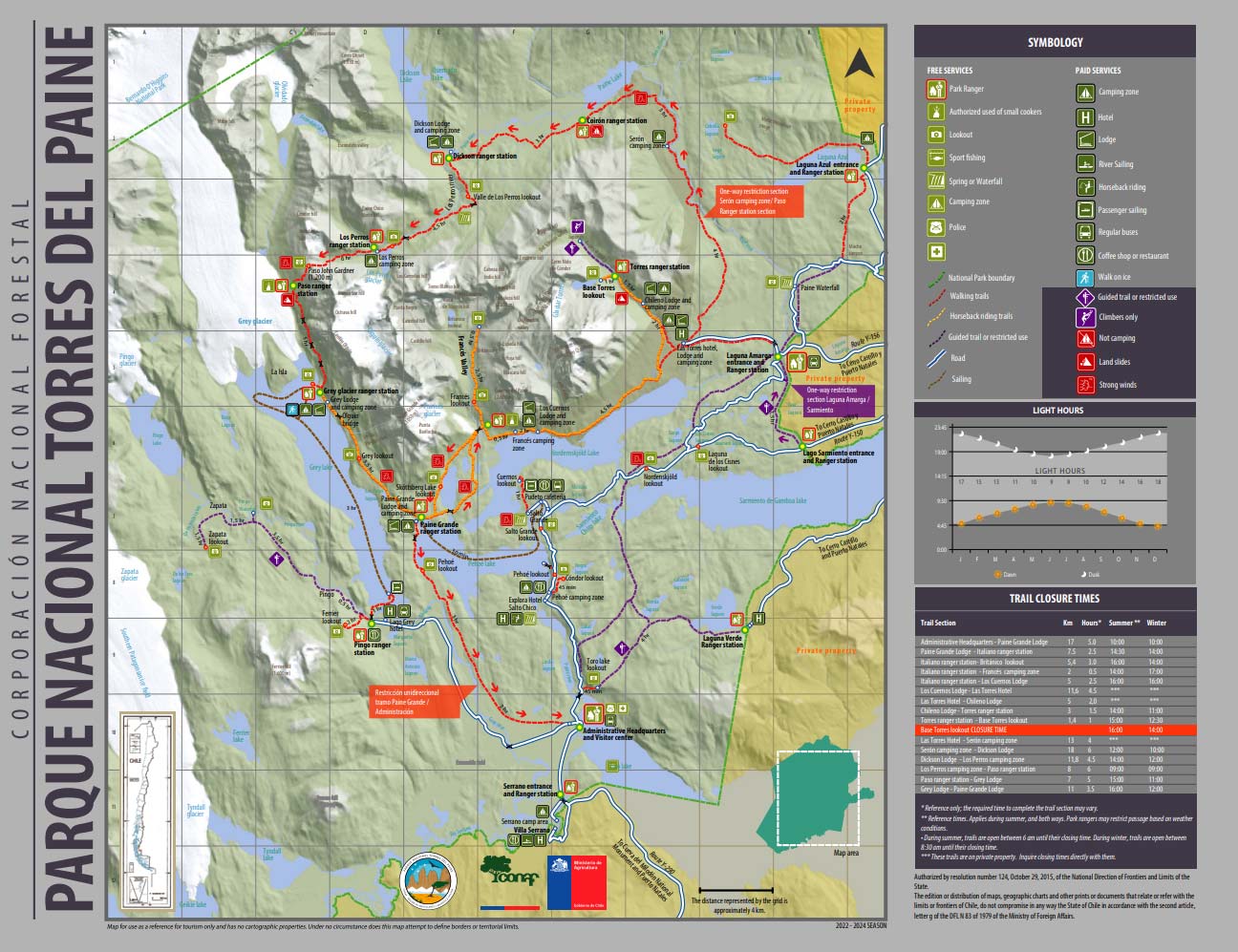 cartes-randonnees-trek-torres-del-paine
